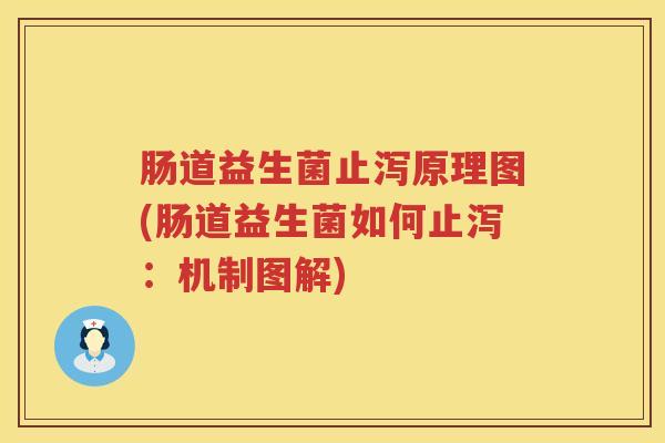 肠道益生菌止泻原理图(肠道益生菌如何止泻：机制图解)