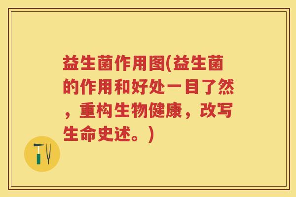 益生菌作用图(益生菌的作用和好处一目了然，重构生物健康，改写生命史述。)