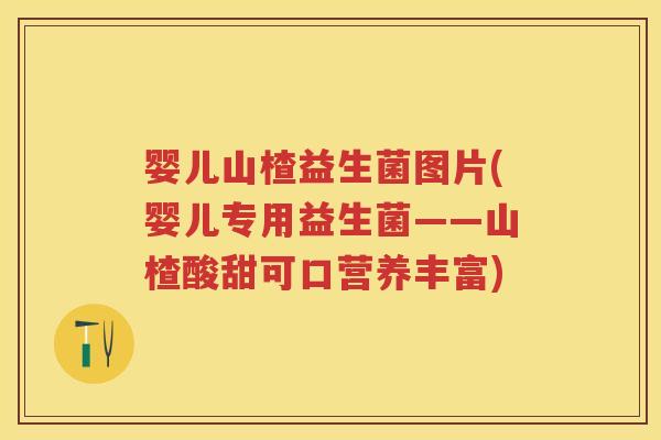婴儿山楂益生菌图片(婴儿专用益生菌——山楂酸甜可口营养丰富) 婴儿山楂益生菌图片(婴儿专用益生菌——山楂酸甜可口营养丰富)