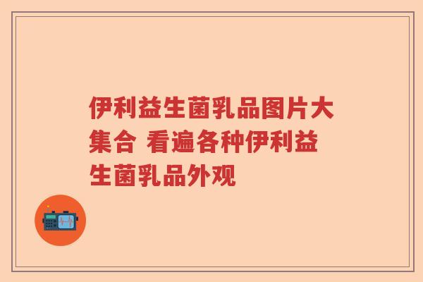 伊利益生菌乳品图片大集合 看遍各种伊利益生菌乳品外观 伊利益生菌乳品图片大集合 看遍各种伊利益生菌乳品外观